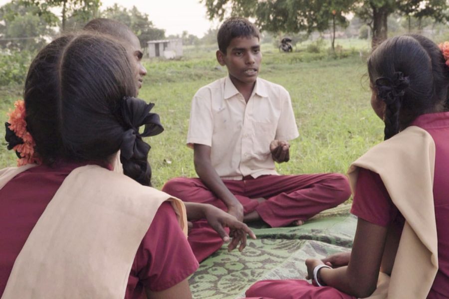Shaktivel mit dem Kinderparlament