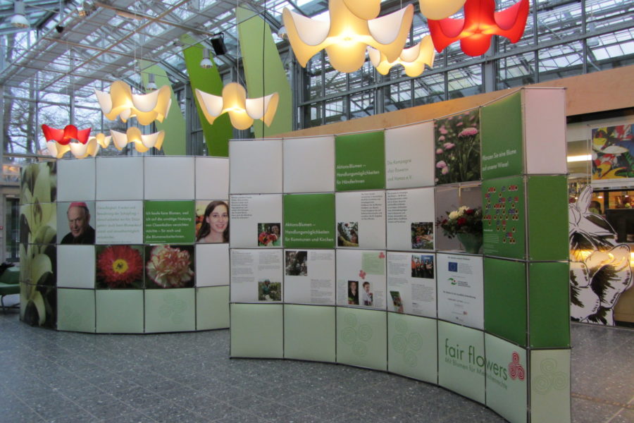 Fair Flowers Ausstellung wird im Herbst dreimal in der Region Münster gezeigt.