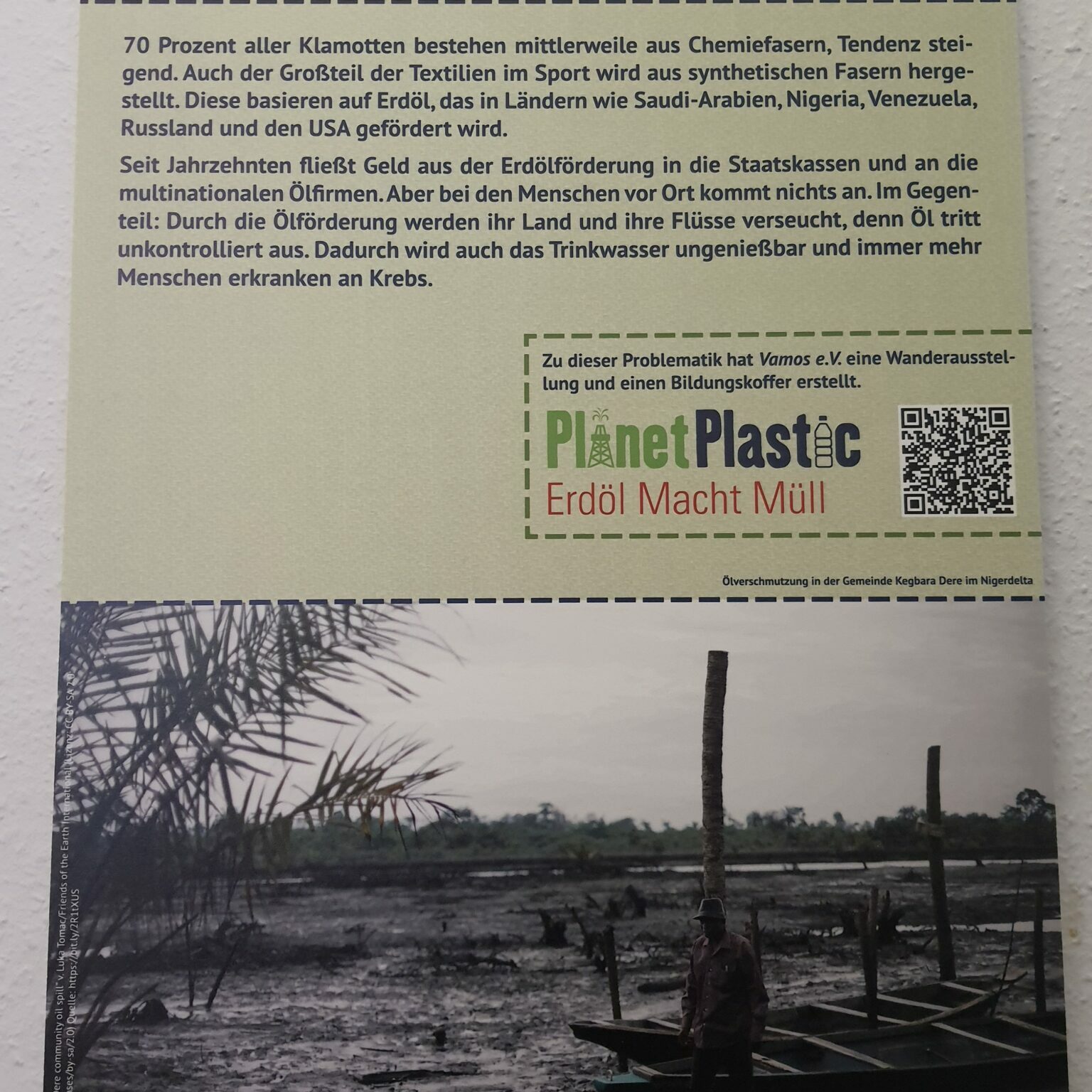 TrikotTausch Plakatausstellung mit Aufhängung