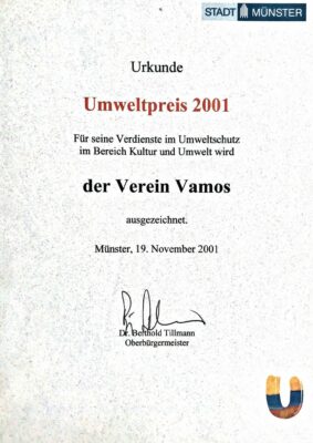 Umweltpreis 2001