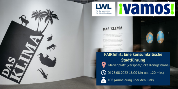 Konsumkritische Stadtführung: 'FAIRführt'