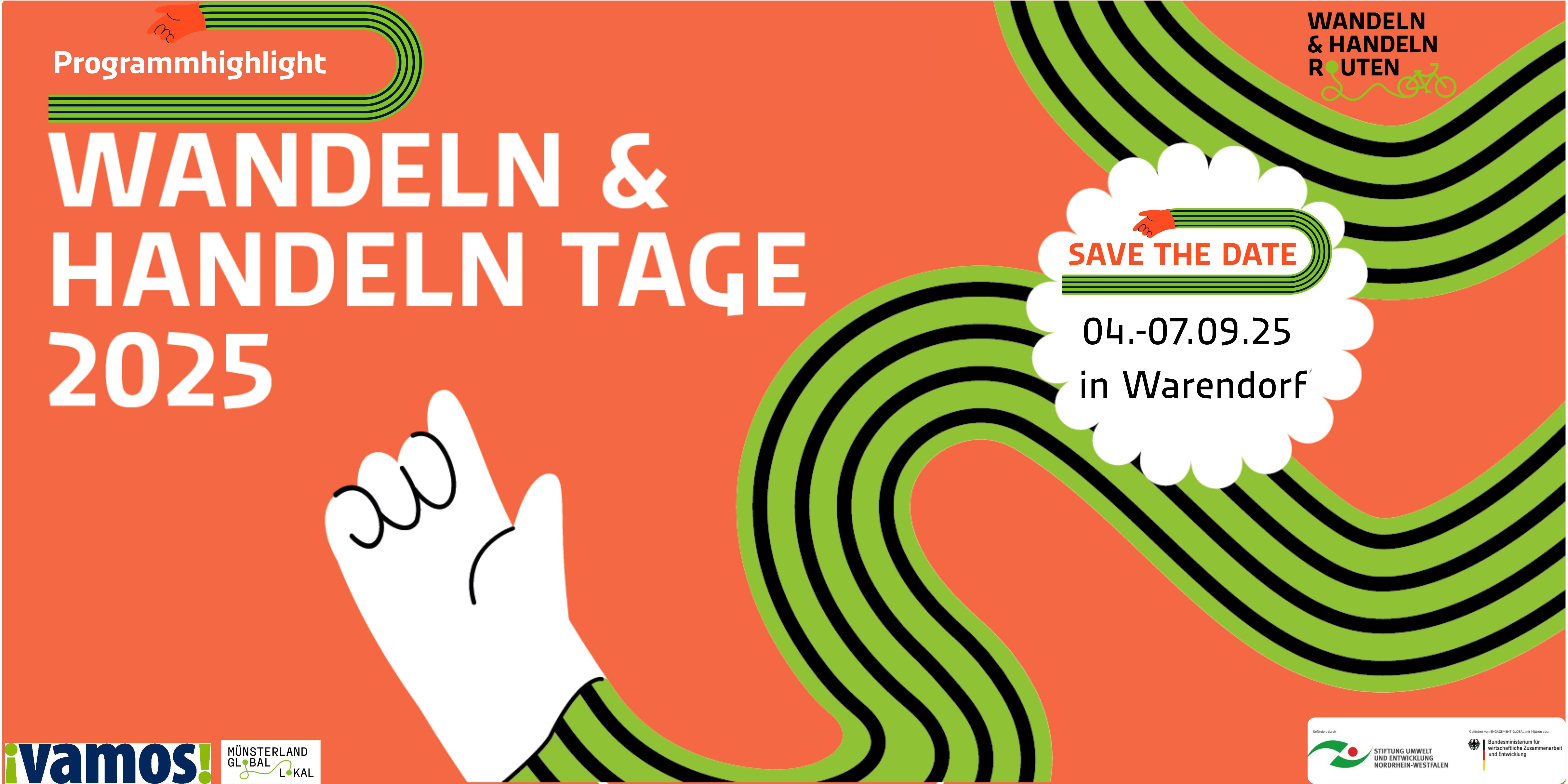 Programm Highlights Wandeln und Handeln Tage Warendorf 2025