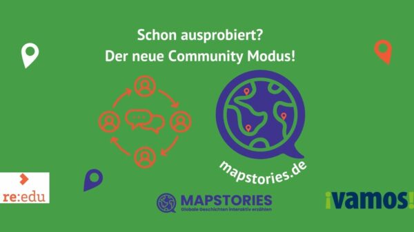 Mapstories Community Funktion