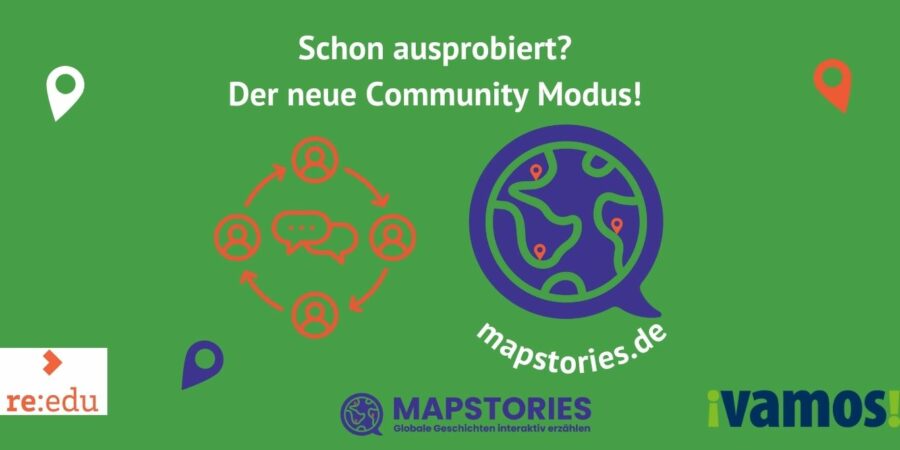 Mapstories Community Funktion