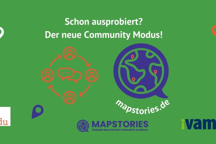 Mapstories Community Funktion