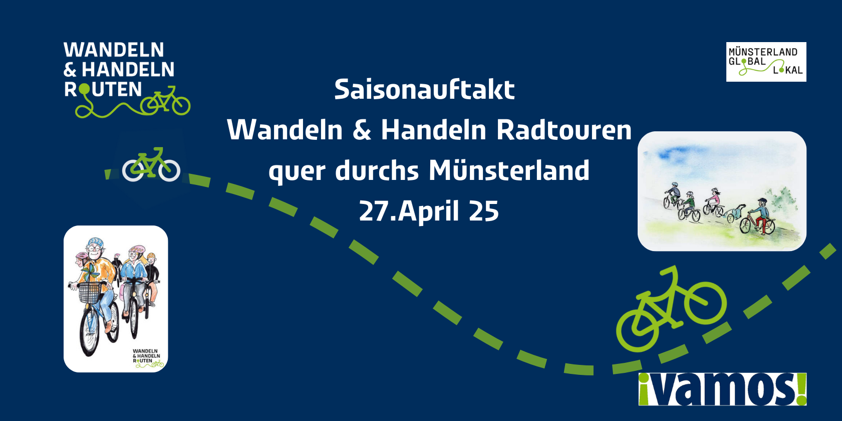 Saisonauftakt Wandeln & Handeln Radtouren