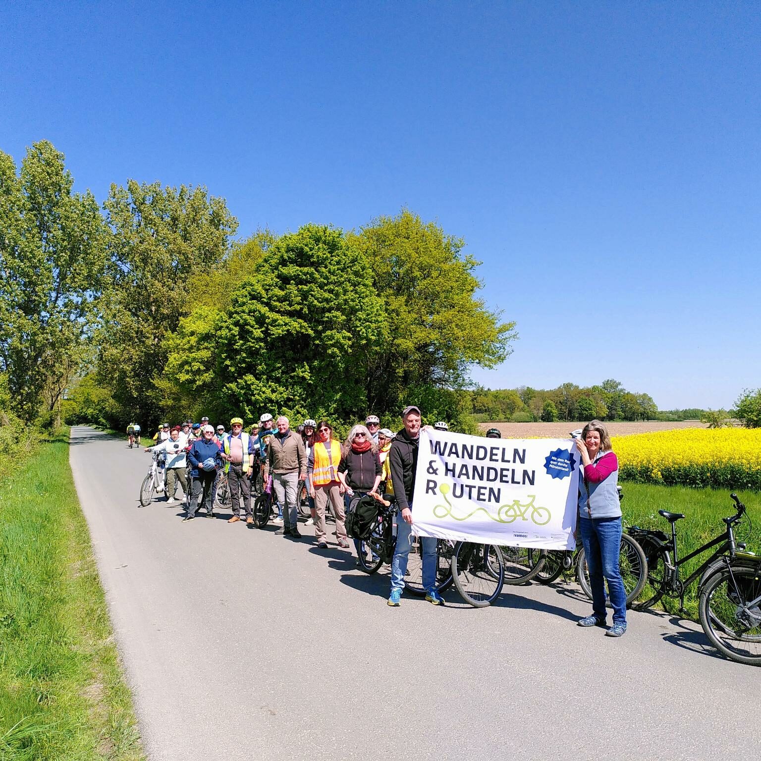 Auftakt Wandeln und Handeln Radrouten