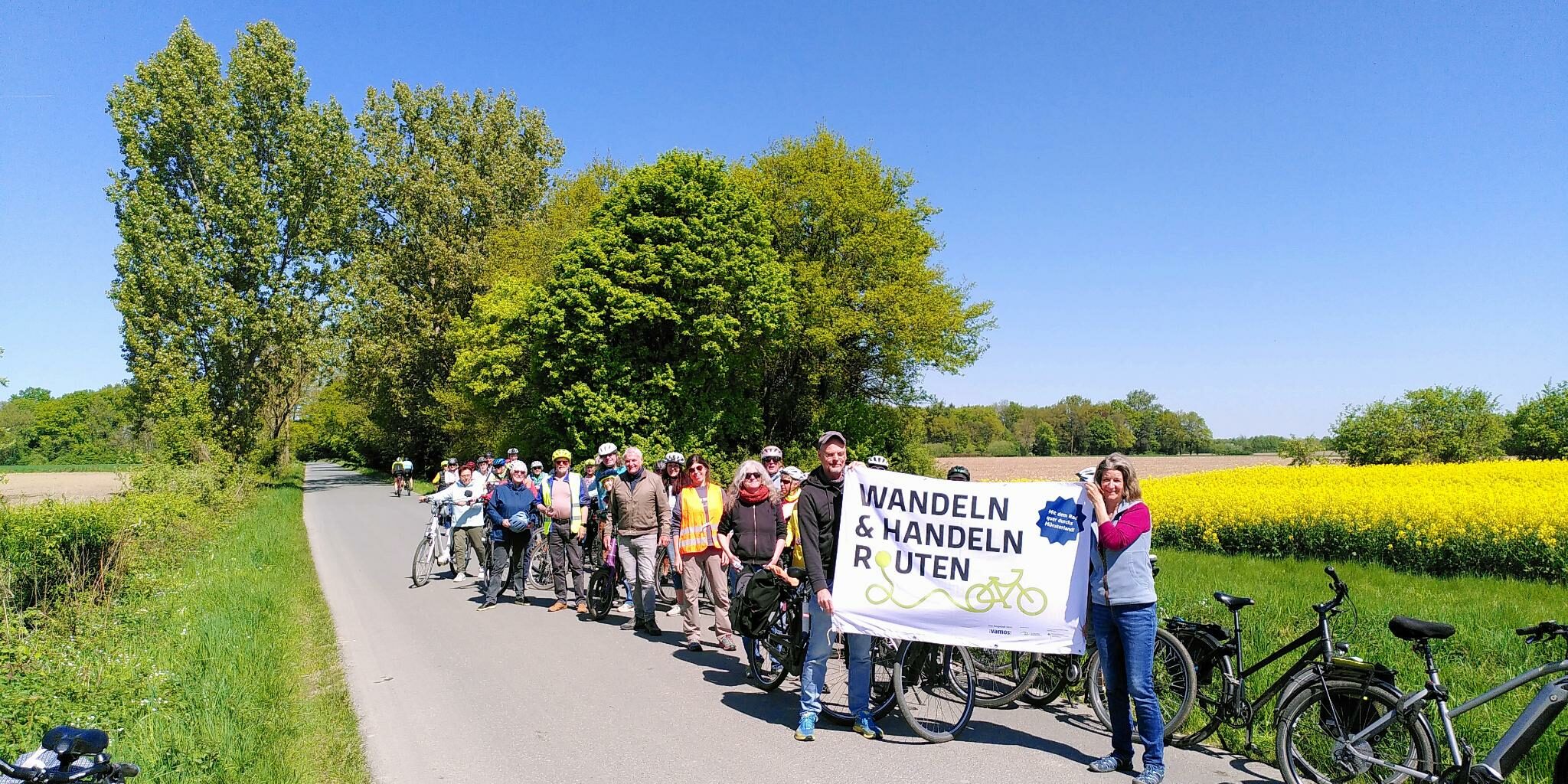Auftakt Wandeln und Handeln Radrouten