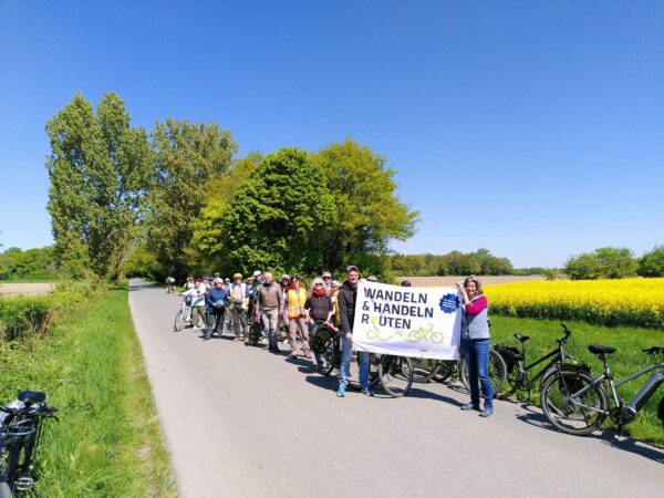 Auftakt Wandeln und Handeln Radrouten