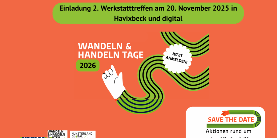 Einladung Werkstatttreffen Wandeln & Handeln Tage 2026
